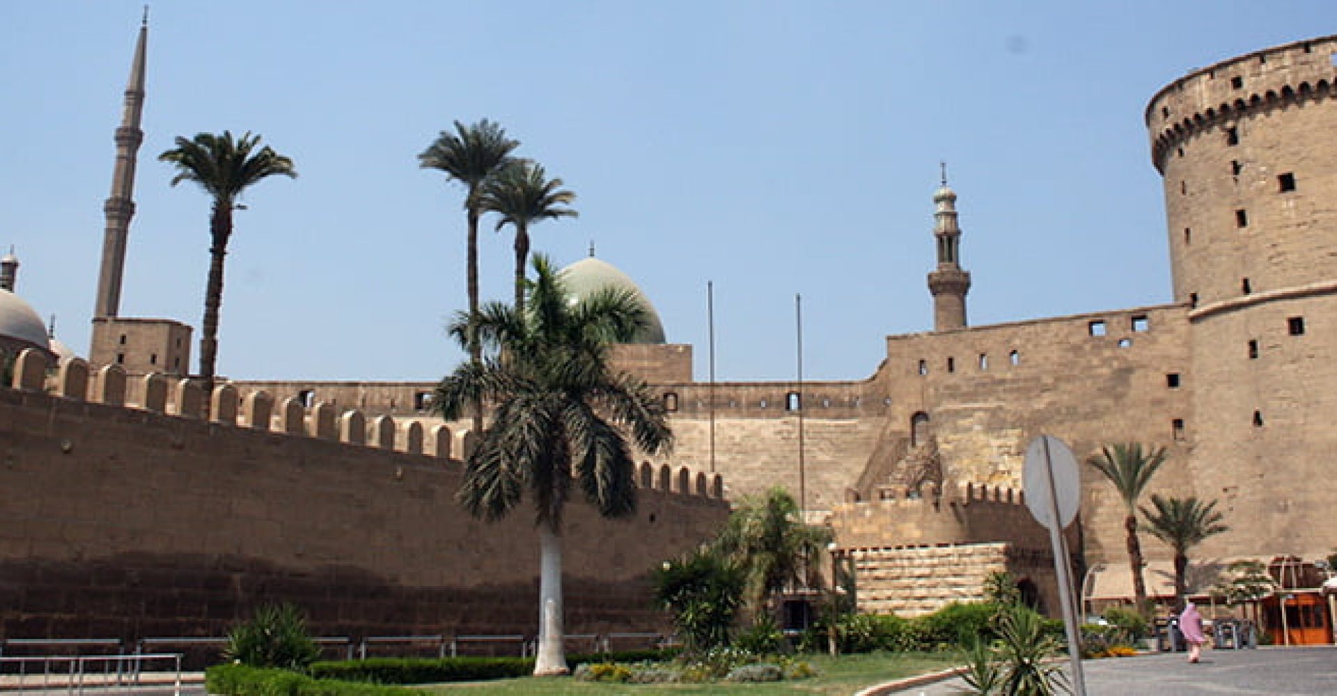 Cairo over day by plane from sharm - The Citadel