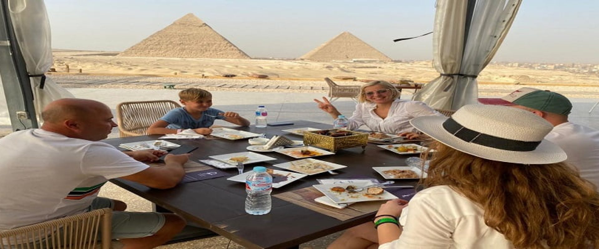 Lunch At A Typical Restaurant In The Pyramids Area (During The Tour)870x343
