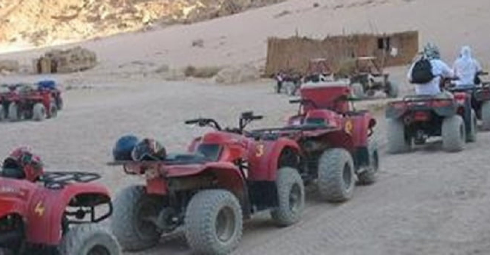 Quad Runner Sunset at Wadi El Khoroum 1