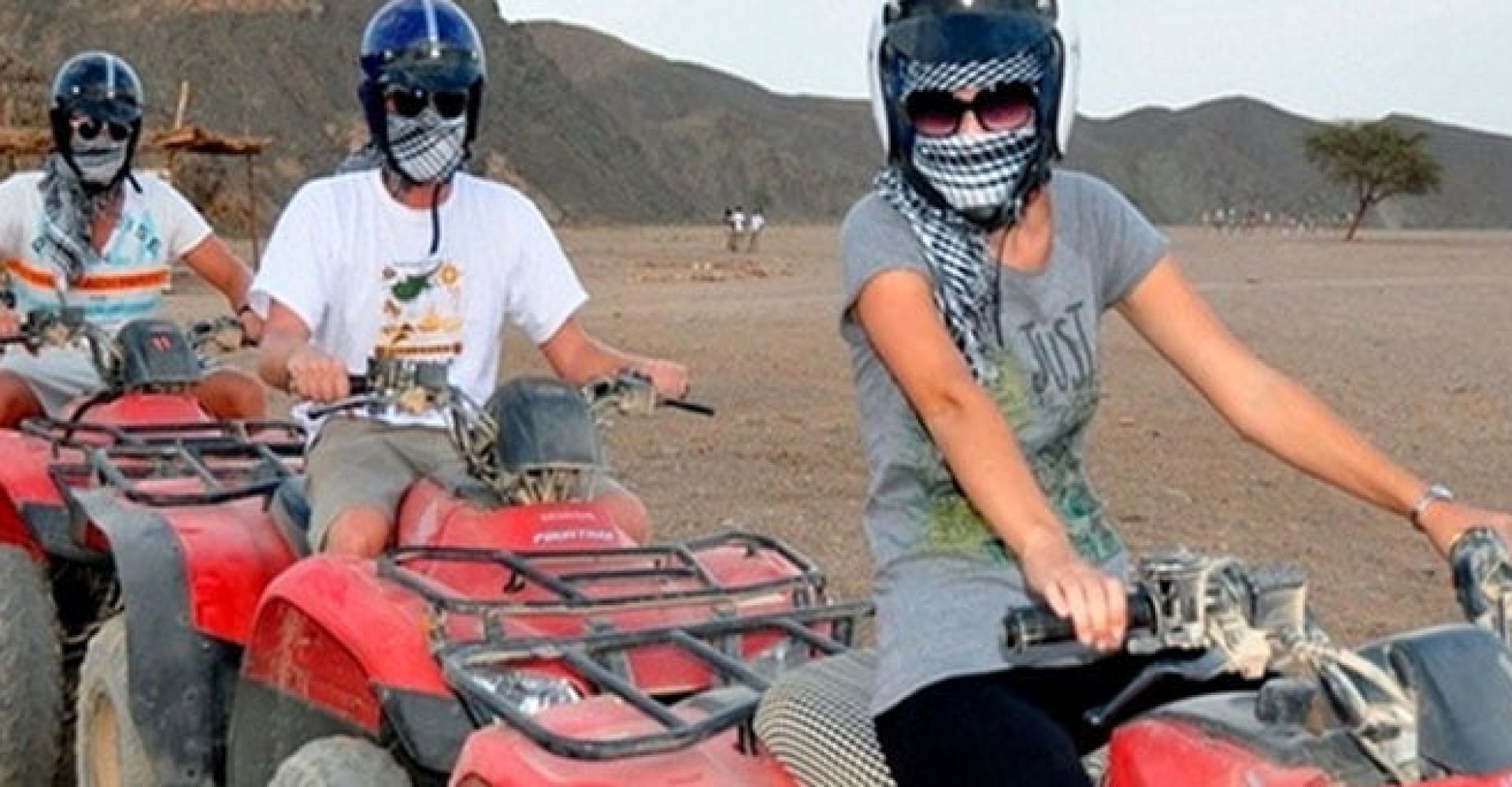 Quad Runner Sunset at Wadi El Khoroum 3