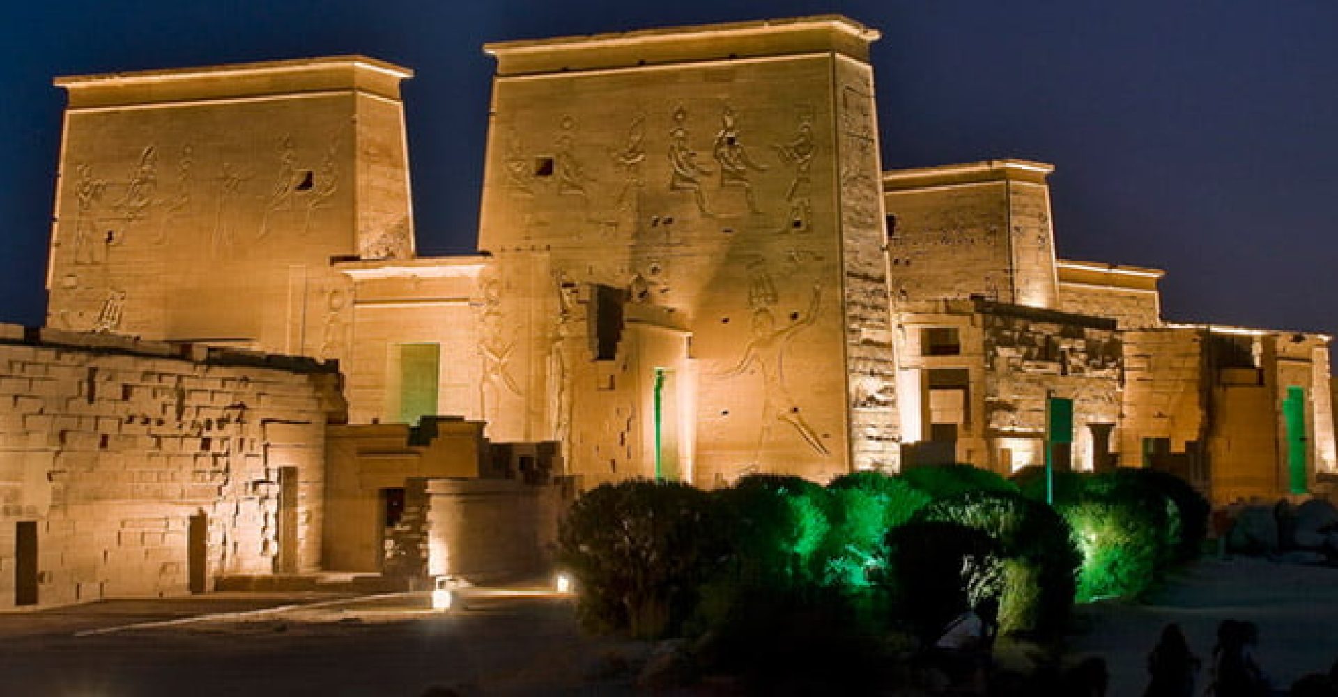 Sound And Light Show At Philae Temple 2