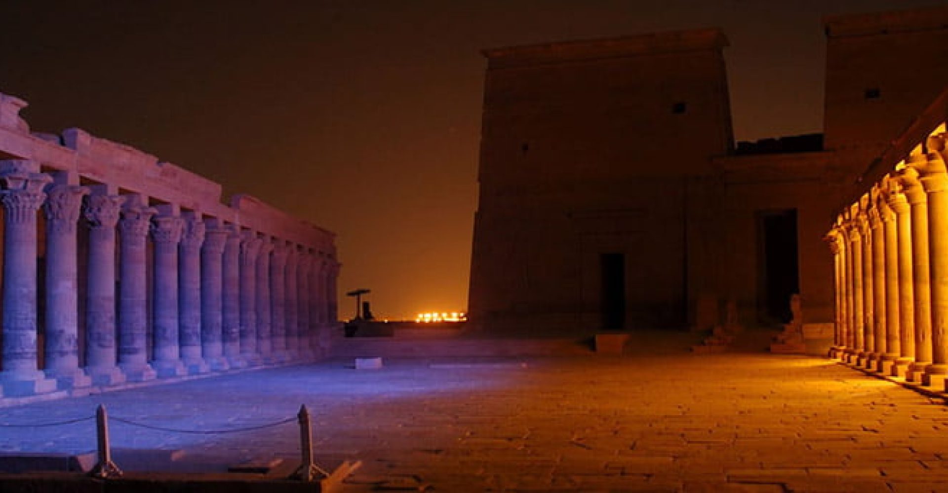 Sound And Light Show At Philae Temple 3